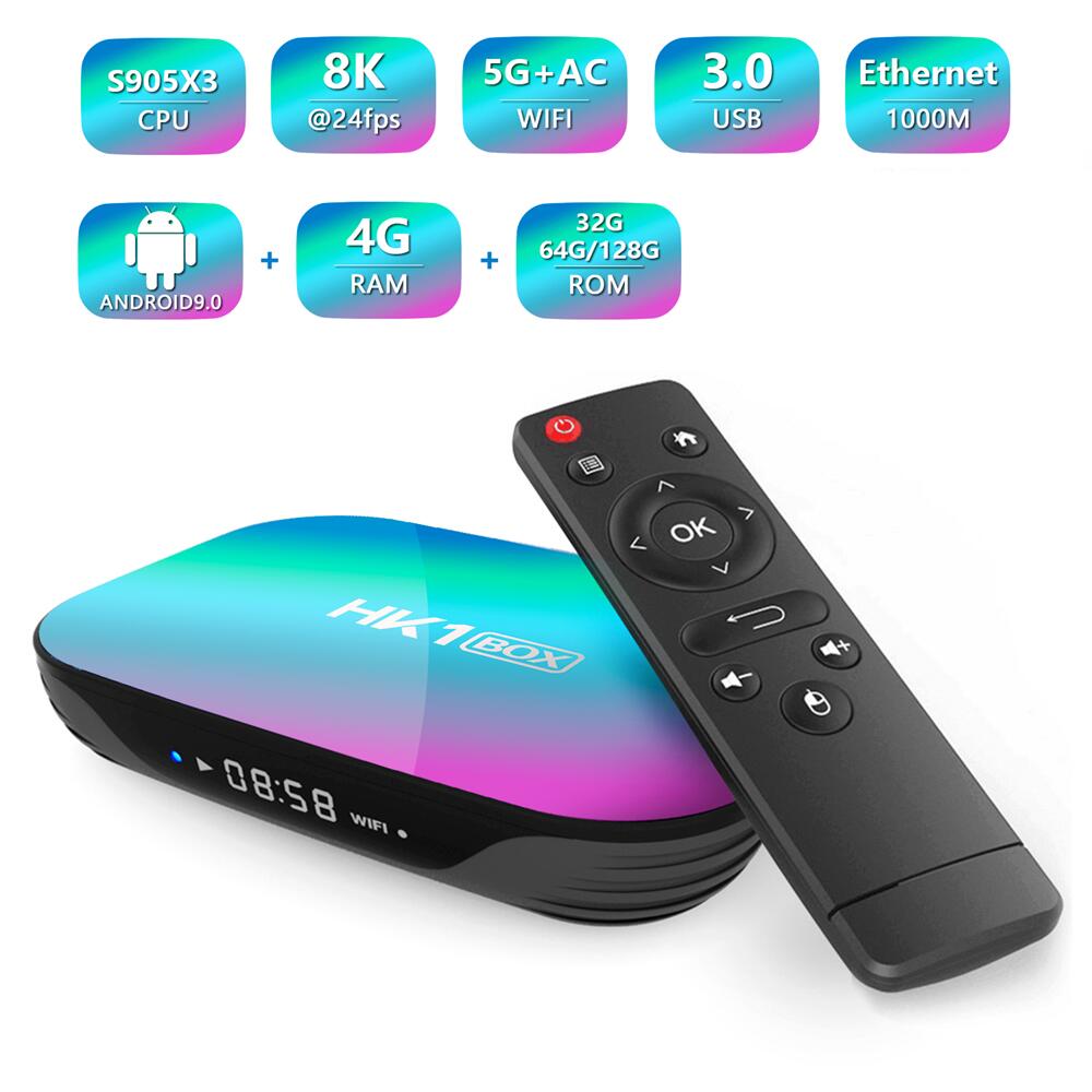 Coming Soon: HK1 BOX Amlogic S905X3 streaming player - Be the First to Know!