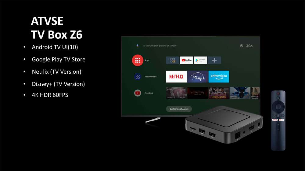 OEM Z6 Allwinner H313 smart tv box: Shaping Entertainment Horizons