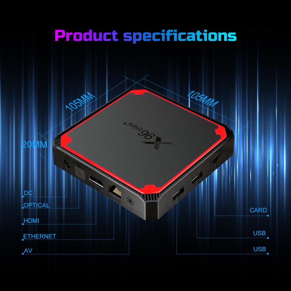 X96mini+ Amlogic S905W4 ott tv box: Customized Entertainment Wonders