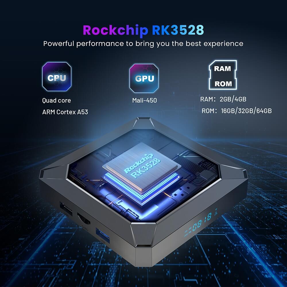 Introducing the Latest - X98K RockChip RK3528 android tv box