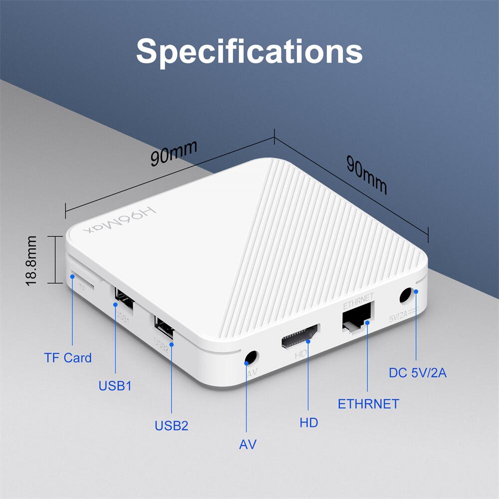 OEM H96 Max H313 Allwinner H313 android tv box: Customized to Perfection for Your Brand