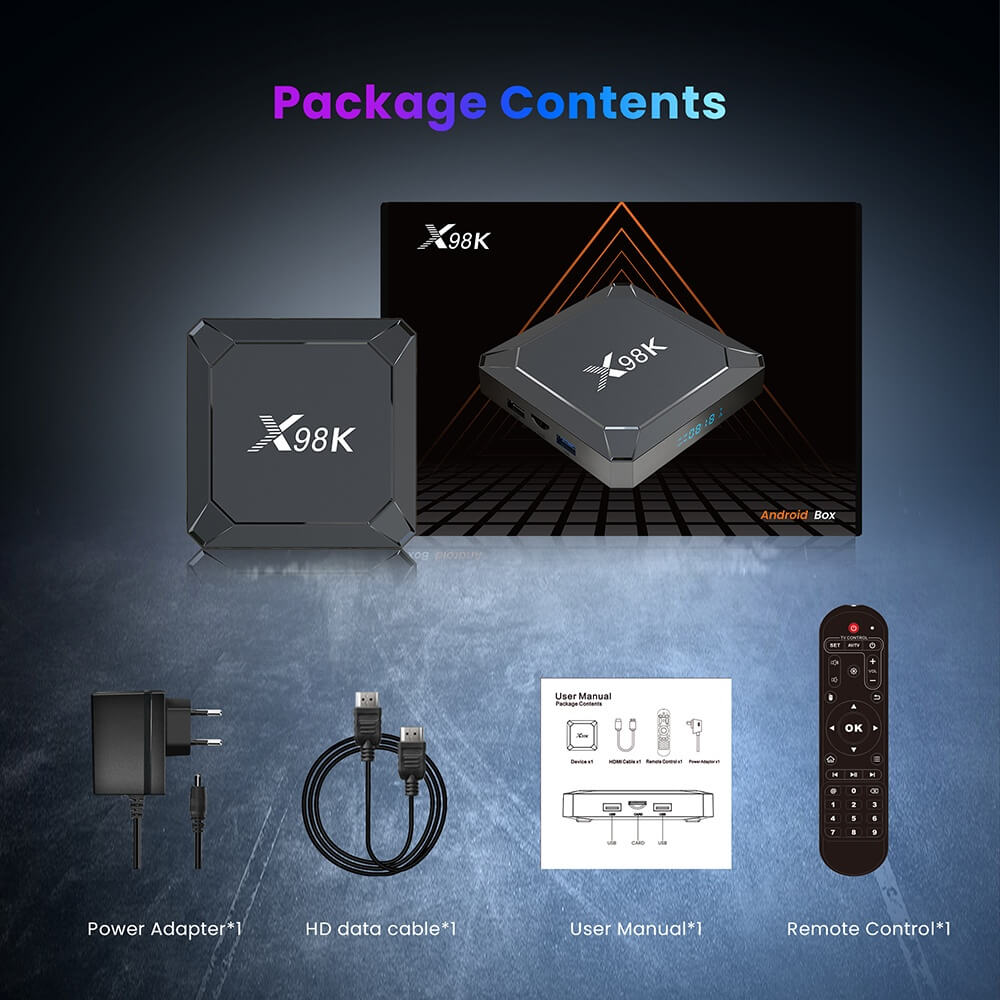 X98K IPTV Boxes: from China Source Manufacturer