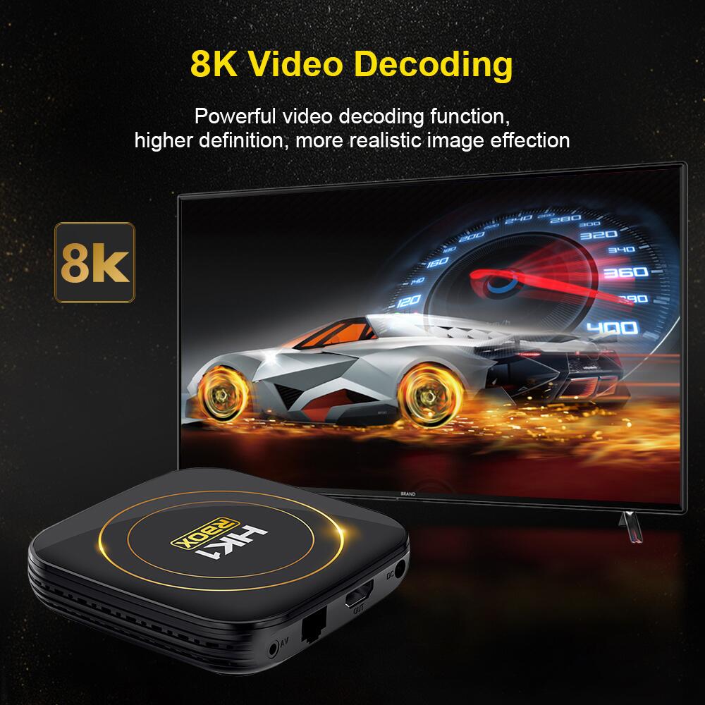 OEM HK1 RBOX H8S Allwinner H618 streaming player: Creating Extraordinary Entertainment