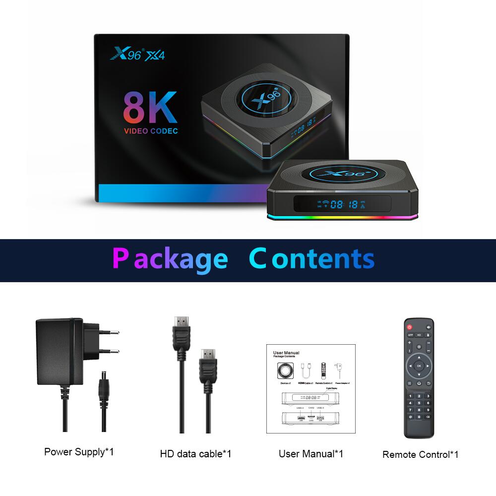 Discover Endless Possibilities with X96 X4 amlogic S905X4 ott tv box