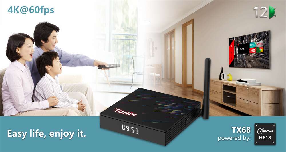 Discover Endless Possibilities with Tanix TX68 Allwinner H618 android tv box