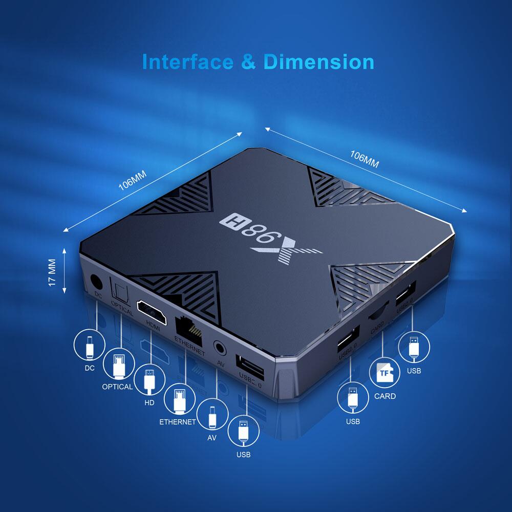 How much does it cost to customize X98H Allwinner H618 smart tv box