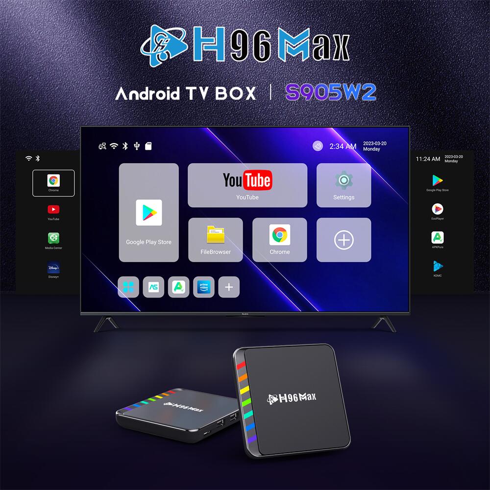 New Adventures with High-Performance Amlogic S905W2 smart tv boxes